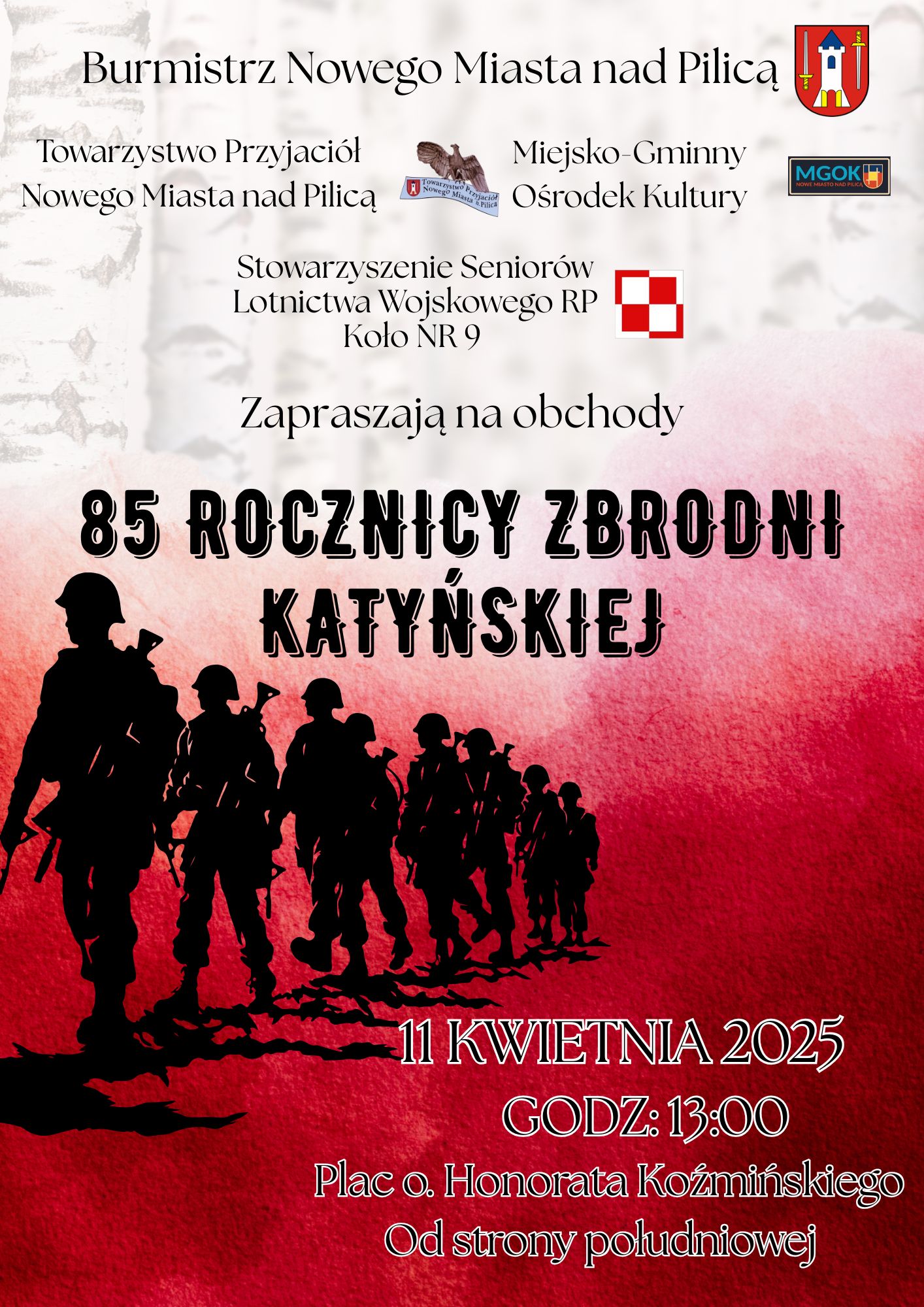zbrodnia katyńska plakat 